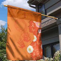 International Day for the Elimination of Violence Against Women Garden Flag Polynesian Pattern LT03 - Polynesian Pride