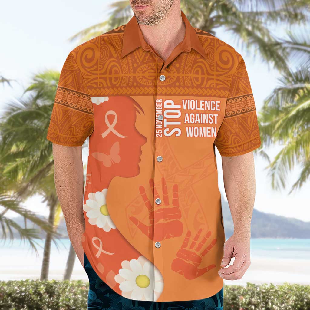 International Day for the Elimination of Violence Against Women Hawaiian Shirt Polynesian Pattern LT03 - Polynesian Pride