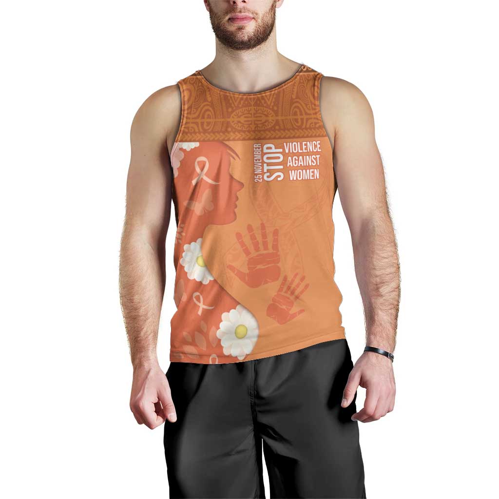International Day for the Elimination of Violence Against Women Men Tank Top Polynesian Pattern LT03 - Polynesian Pride