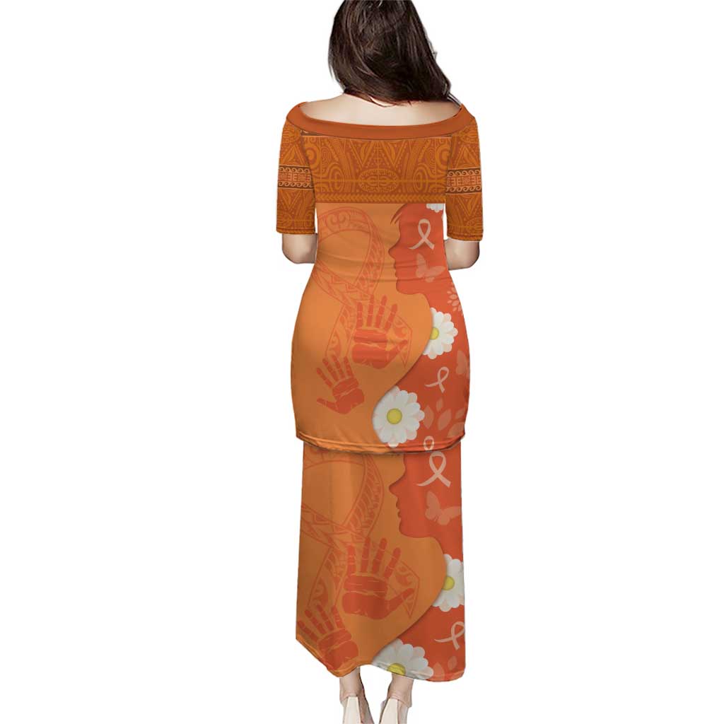 International Day for the Elimination of Violence Against Women Puletasi Polynesian Pattern LT03 - Polynesian Pride
