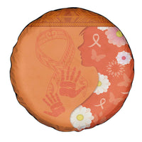 International Day for the Elimination of Violence Against Women Spare Tire Cover Polynesian Pattern LT03 - Polynesian Pride
