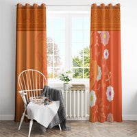 International Day for the Elimination of Violence Against Women Window Curtain Polynesian Pattern LT03 - Polynesian Pride