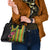 Hawaiian Independence Day Shoulder Handbag Kanaka Maoli Symbols With Tapa Motifs and Tropical Plants - Polynesian Pride
