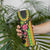 Hawaiian Independence Day Skinny Tumbler Kanaka Maoli Symbols With Tapa Motifs and Tropical Plants - Polynesian Pride