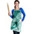 Personalised New Zealand Aotearoa Darts Masters Apron Maori Art Tattoo with Tribal Dart Symbol Teal Color - Polynesian Pride