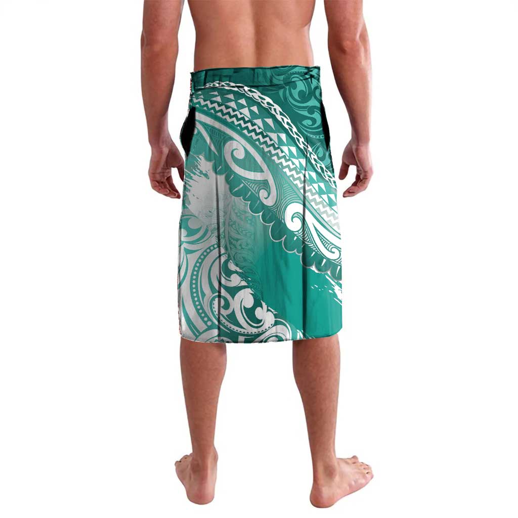 Personalised New Zealand Aotearoa Darts Masters Lavalava Maori Art Tattoo with Tribal Dart Symbol Teal Color - Polynesian Pride