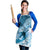 Personalised New Zealand Aotearoa Darts Masters Apron Maori Art Tattoo with Tribal Dart Symbol Blue - Polynesian Pride