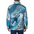 Personalised New Zealand Aotearoa Darts Masters Padded Jacket Maori Art Tattoo with Tribal Dart Symbol Blue - Polynesian Pride