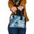 Personalised New Zealand Aotearoa Darts Masters Shoulder Handbag Maori Art Tattoo with Tribal Dart Symbol Blue - Polynesian Pride