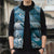 Personalised New Zealand Aotearoa Darts Masters Sleeveless Puffer Jacket Maori Art Tattoo with Tribal Dart Symbol Blue - Polynesian Pride