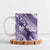 Personalised New Zealand Aotearoa Darts Masters Ceramic Mug Maori Art Tattoo with Tribal Dart Symbol Purple - Polynesian Pride