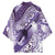 Personalised New Zealand Aotearoa Darts Masters Kimono Maori Art Tattoo with Tribal Dart Symbol Purple - Polynesian Pride