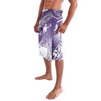 Personalised New Zealand Aotearoa Darts Masters Lavalava Maori Art Tattoo with Tribal Dart Symbol Purple - Polynesian Pride