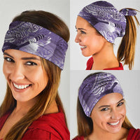 Personalised New Zealand Aotearoa Darts Masters Neck Gaiter Maori Art Tattoo with Tribal Dart Symbol Purple - Polynesian Pride