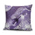 Personalised New Zealand Aotearoa Darts Masters Pillow Cover Maori Art Tattoo with Tribal Dart Symbol Purple - Polynesian Pride
