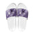 Personalised New Zealand Aotearoa Darts Masters Slide Sandals Maori Art Tattoo with Tribal Dart Symbol Purple - Polynesian Pride