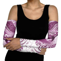 Personalised New Zealand Aotearoa Darts Masters Arm Sleeves Maori Art Tattoo with Tribal Dart Symbol Pink - Polynesian Pride