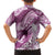 Personalised New Zealand Aotearoa Darts Masters Family Matching Short Sleeve Bodycon Dress and Hawaiian Shirt Maori Art Tattoo with Tribal Dart Symbol Pink - Polynesian Pride
