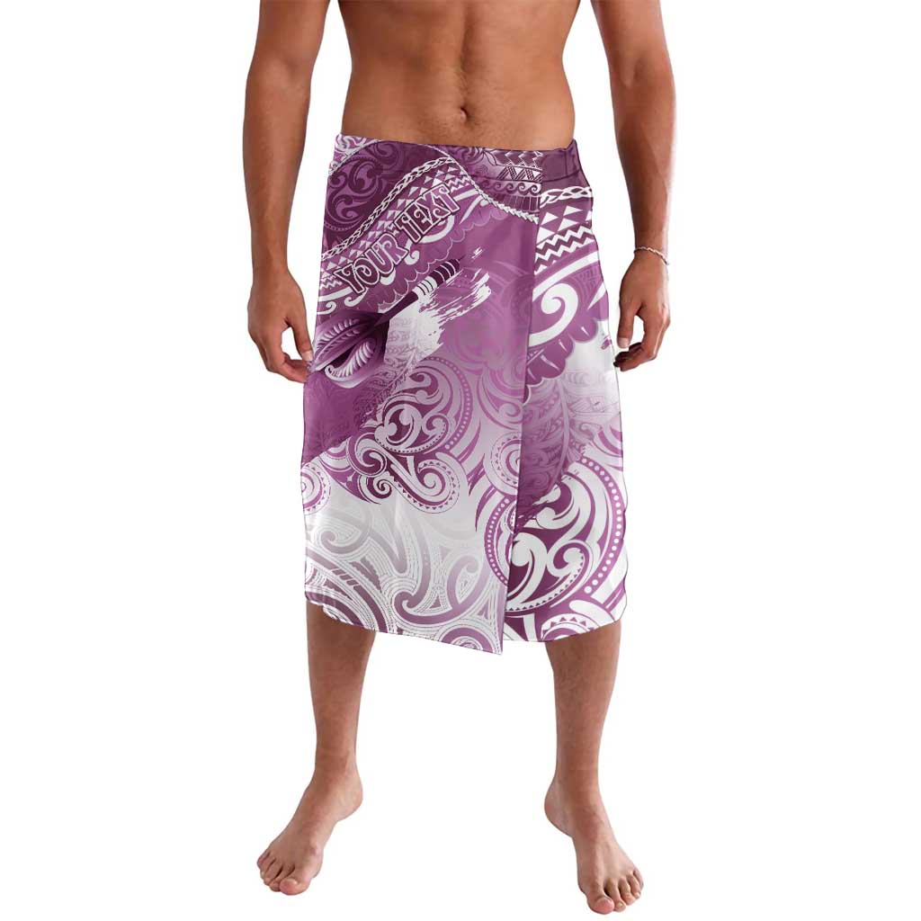 Personalised New Zealand Aotearoa Darts Masters Lavalava Maori Art Tattoo with Tribal Dart Symbol Pink - Polynesian Pride