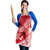 Personalised New Zealand Aotearoa Darts Masters Apron Maori Art Tattoo with Tribal Dart Symbol Red - Polynesian Pride