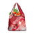 Personalised New Zealand Aotearoa Darts Masters Grocery Bag Maori Art Tattoo with Tribal Dart Symbol Red - Polynesian Pride