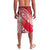 Personalised New Zealand Aotearoa Darts Masters Lavalava Maori Art Tattoo with Tribal Dart Symbol Red - Polynesian Pride