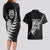 New Zealand World Cup 2023 Couples Matching Long Sleeve Bodycon Dress and Hawaiian Shirt Aotearoa Champion Rugby with Silver Fern Maori Ethnic Pattern LT03 - Polynesian Pride