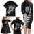 New Zealand World Cup 2023 Family Matching Long Sleeve Bodycon Dress and Hawaiian Shirt Aotearoa Champion Rugby with Silver Fern Maori Ethnic Pattern LT03 - Polynesian Pride