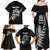 Custom New Zealand World Cup 2023 Family Matching Off Shoulder Maxi Dress and Hawaiian Shirt Aotearoa Champion Rugby with Silver Fern Maori Ethnic Pattern LT03 - Polynesian Pride