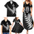 Custom New Zealand World Cup 2023 Family Matching Summer Maxi Dress and Hawaiian Shirt Aotearoa Champion Rugby with Silver Fern Maori Ethnic Pattern LT03 - Polynesian Pride