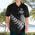 Custom New Zealand World Cup 2023 Hawaiian Shirt Aotearoa Champion Rugby with Silver Fern Maori Ethnic Pattern LT03 - Polynesian Pride