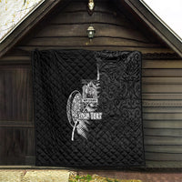 Custom New Zealand World Cup 2023 Quilt Aotearoa Champion Rugby with Silver Fern Maori Ethnic Pattern LT03 - Polynesian Pride