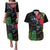 New Zealand Tui Couples Matching Puletasi and Hawaiian Shirt Guardians of the Hei Tiki - Maori Art and Plants