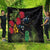 New Zealand Tui Quilt Guardians of the Hei Tiki - Maori Art and Plants