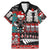 New Zealand Christmas Family Matching Mermaid Dress and Hawaiian Shirt Maori Christmas Spirit - Meri Kirihimete