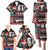 New Zealand Christmas Family Matching Puletasi and Hawaiian Shirt Maori Christmas Spirit - Meri Kirihimete