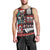 New Zealand Christmas Men Tank Top Maori Christmas Spirit - Meri Kirihimete