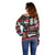 New Zealand Christmas Off Shoulder Sweater Maori Christmas Spirit - Meri Kirihimete