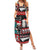 New Zealand Christmas Summer Maxi Dress Maori Christmas Spirit - Meri Kirihimete