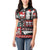 New Zealand Christmas Women Polo Shirt Maori Christmas Spirit - Meri Kirihimete