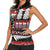 New Zealand Christmas Women Sleeveless Polo Shirt Maori Christmas Spirit - Meri Kirihimete