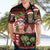 Hawaiian Christmas Hawaiian Shirt - Mele Kalikimaka Island Holiday Vibes - Black Red