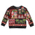 Hawaiian Christmas Kid Ugly Christmas Sweater - Mele Kalikimaka Island Holiday Vibes - Black Red