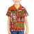 Hawaiian Christmas Kid Hawaiian Shirt - Mele Kalikimaka Island Holiday Vibes - Red Orange