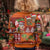 Hawaiian Christmas Kid Ugly Christmas Sweater - Mele Kalikimaka Island Holiday Vibes - Red Orange