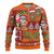 Hawaiian Christmas Ugly Christmas Sweater - Mele Kalikimaka Island Holiday Vibes - Red Orange