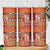 Hawaiian Christmas Skinny Tumbler - Mele Kalikimaka Island Holiday Vibes - Red Orange