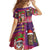 Hawaiian Christmas Family Matching Mermaid Dress and Hawaiian Shirt - Mele Kalikimaka Island Holiday Vibes - Pink Purple