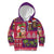 Hawaiian Christmas Kid Hoodie - Mele Kalikimaka Island Holiday Vibes - Pink Purple