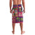 Hawaiian Christmas Lavalava - Mele Kalikimaka Island Holiday Vibes - Pink Purple